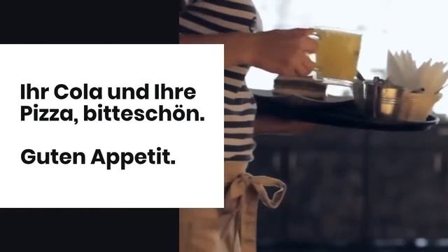 Deutsch Lernen✔️Im Restaurant - Dialog #DeutschlernenvonAbisZ