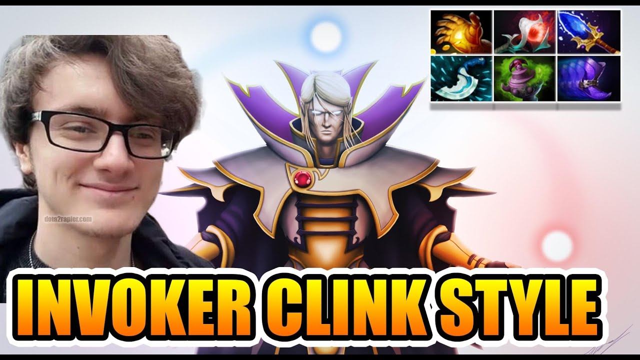 Miracle- Invoker Dota 2 - INVISIBLE CLINK STYLE смотреть онлайн