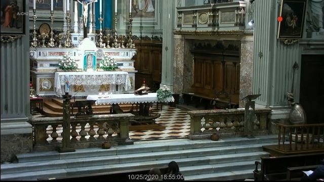 Domenica 25 ottobre 2020 - XXX DEL TEMPO ORDINARIO - S. Messa ore 18.00 смотреть онлайн