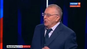 жириновский собчак облила водой