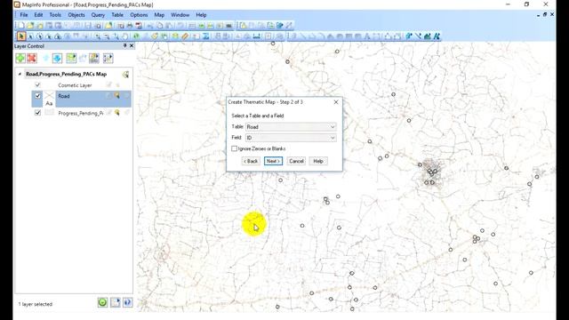 how to create Thematic Map in Mapinfo | Themtic Map using Mapinfo смотреть онлайн