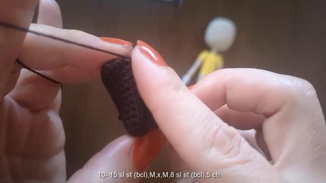 Amigurumi Pinokyo Yapimi Part 3 ( Crochet Pinocchio Tutorial Part 3) смотреть онлайн