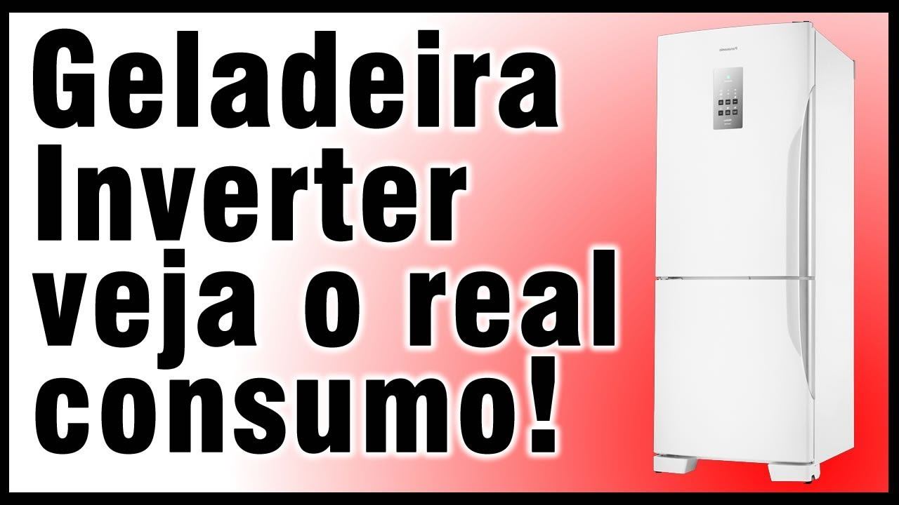 GELADEIRA INVERTER - VEJA NA PRATICA O REAL CONSUMO смотреть онлайн