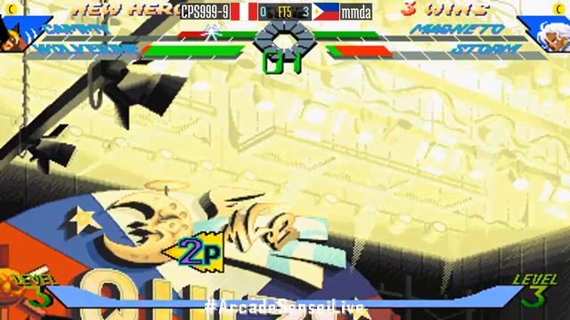 FT5 @xmvsf: CPS999-9 (PE) vs mmda (PH) [X-Men vs Street Fighter Fightcade] Dec 18 смотреть онлайн