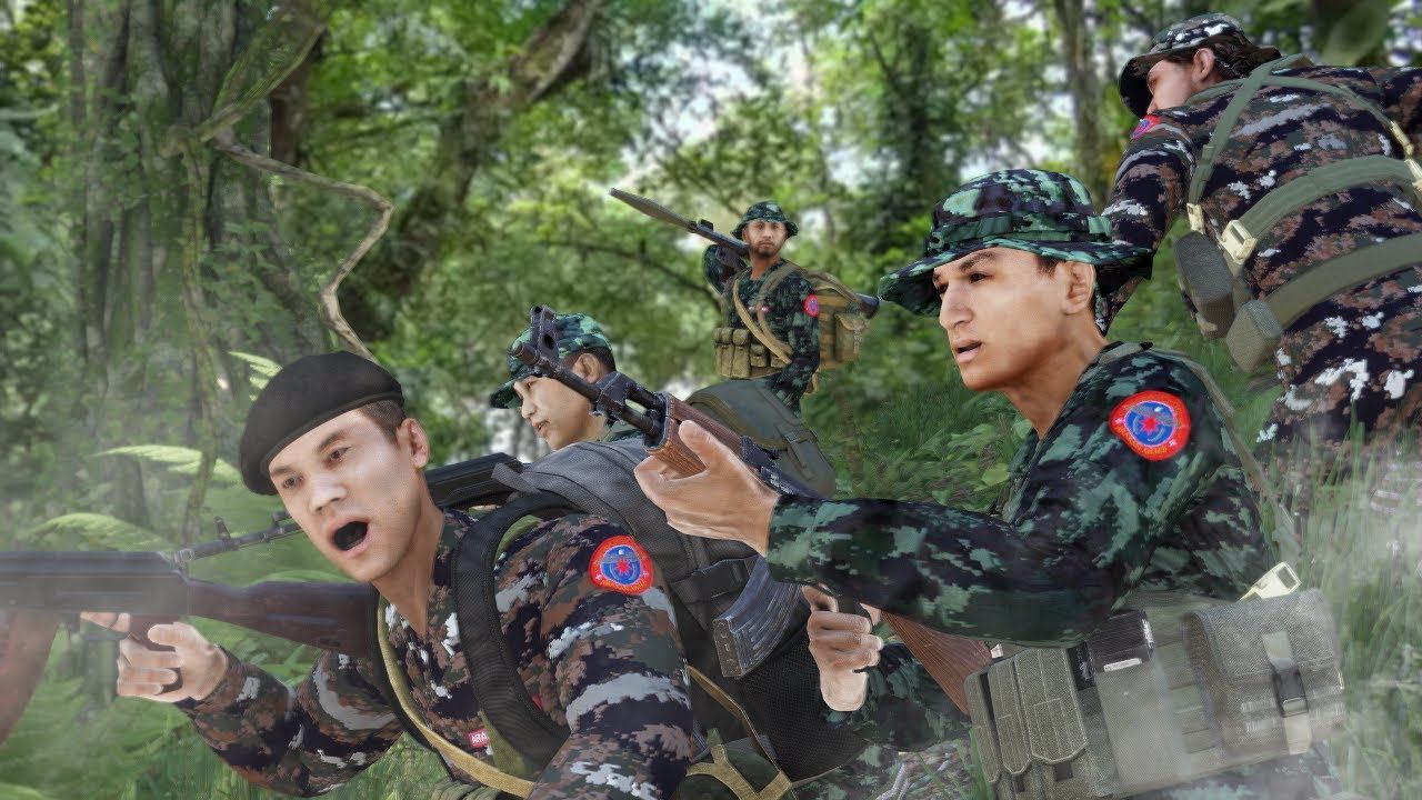 ARAKAN VS BURMESE - ARMA III CINEMATIC GAMPLAY смотреть онлайн
