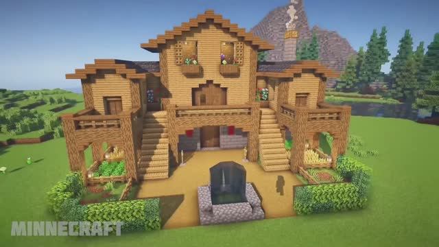 Майнкрафт Как Построить Дом. Minecraft крутые постройки. #Minecraft #Майнкрафт #Майн смотреть онлайн