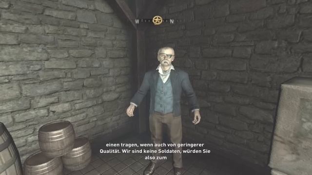 Let´s Play Wolfenstein (PC)(German)(Uncut)(BLIND)(20) - Fight Club Im Gasthaus