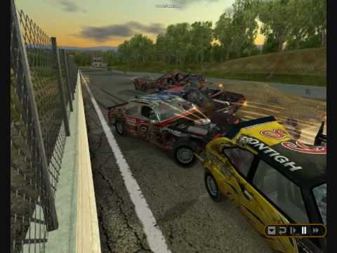 FlatOut 1 Best Crashes смотреть онлайн