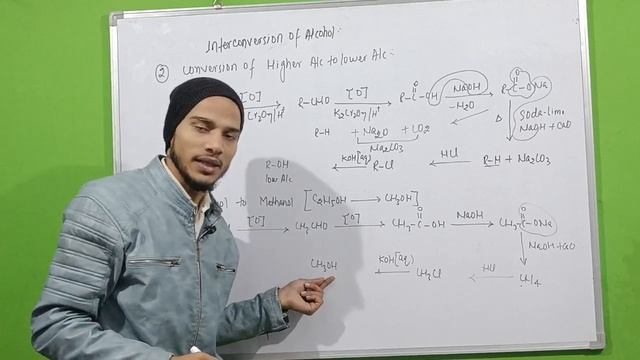 Inter Conversion Of Alcohol||Primary Alcohol to Secondary and Tertiary Alcohol||Lower to Higher Alc смотреть онлайн