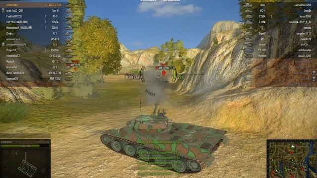 Обзор АМХ 50 100(БуМажНыЙ монстр) ДОПОЛНЕНИЕ) смотреть онлайн