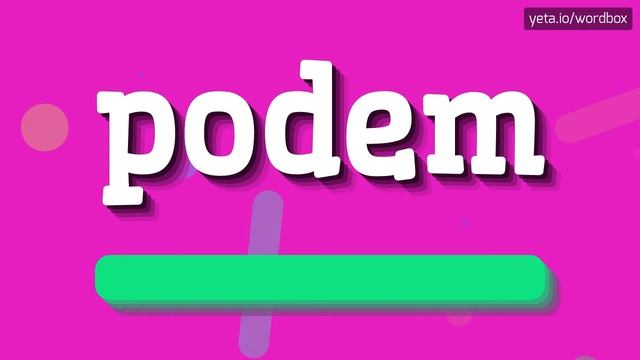 HOW TO SAY PODEM? #podem смотреть онлайн