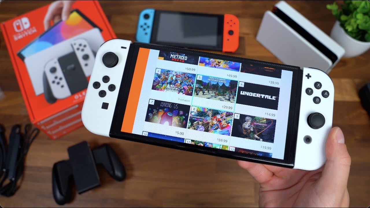 Nintendo Switch OLED Unboxing! смотреть онлайн