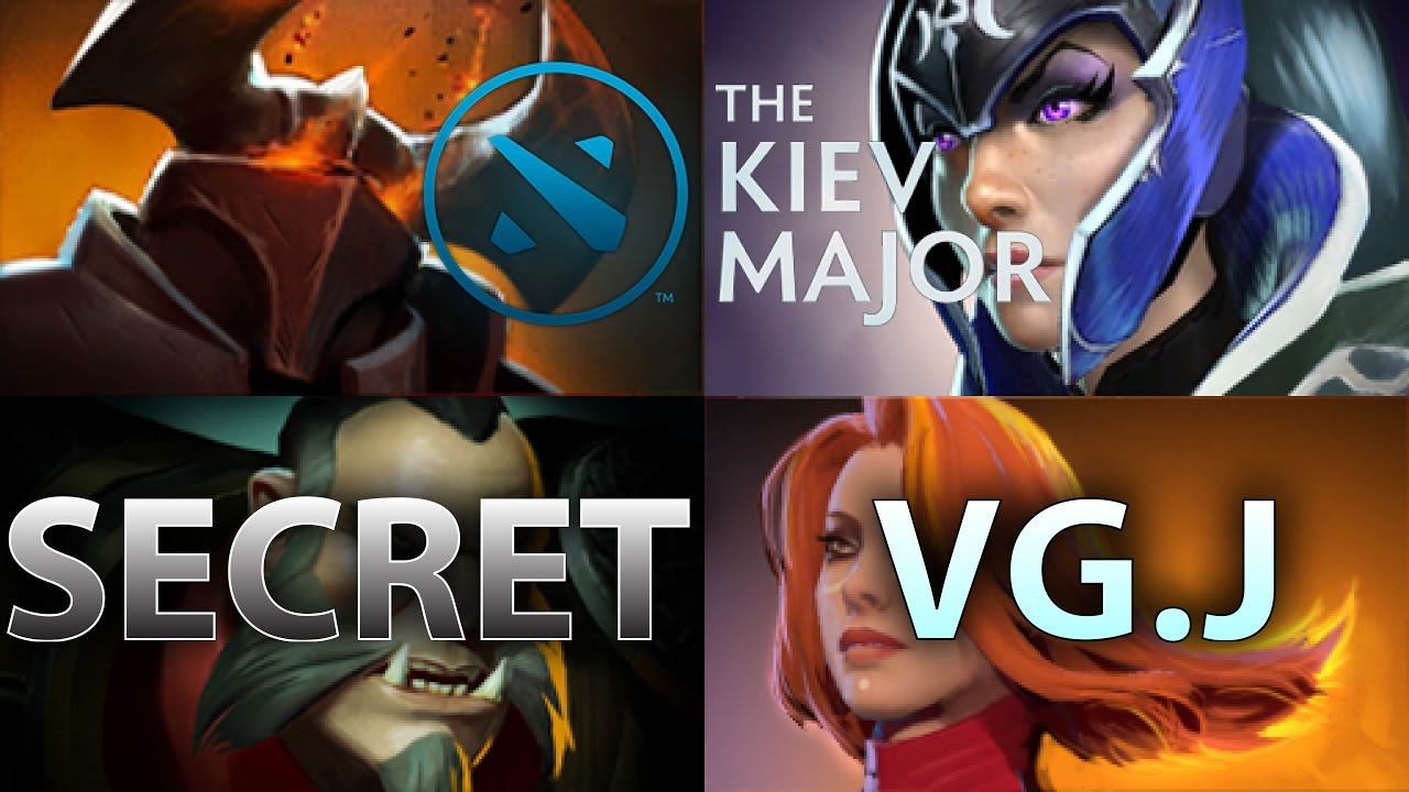 Secret vs VG.J Group Stage ► Dota 2 Kiev Major смотреть онлайн