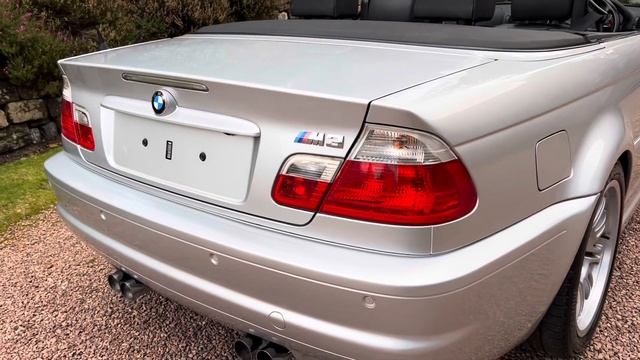 BMW E46 M3 Convertible Manual Titansilber Cabriolet Titan Silver 2003 смотреть онлайн