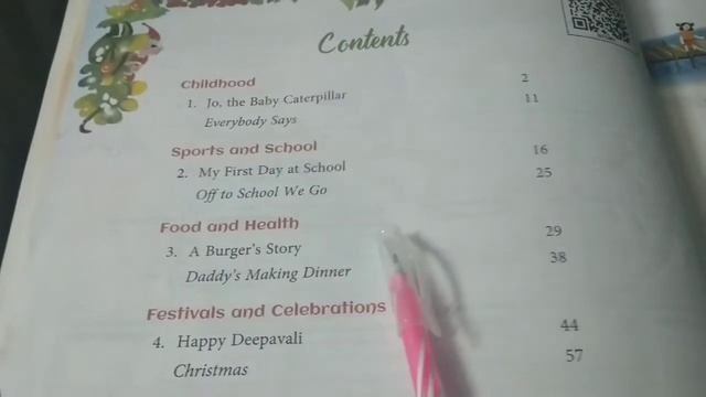 2nd Standard "English Ferry Macmillan Education" TextBook Contents смотреть онлайн