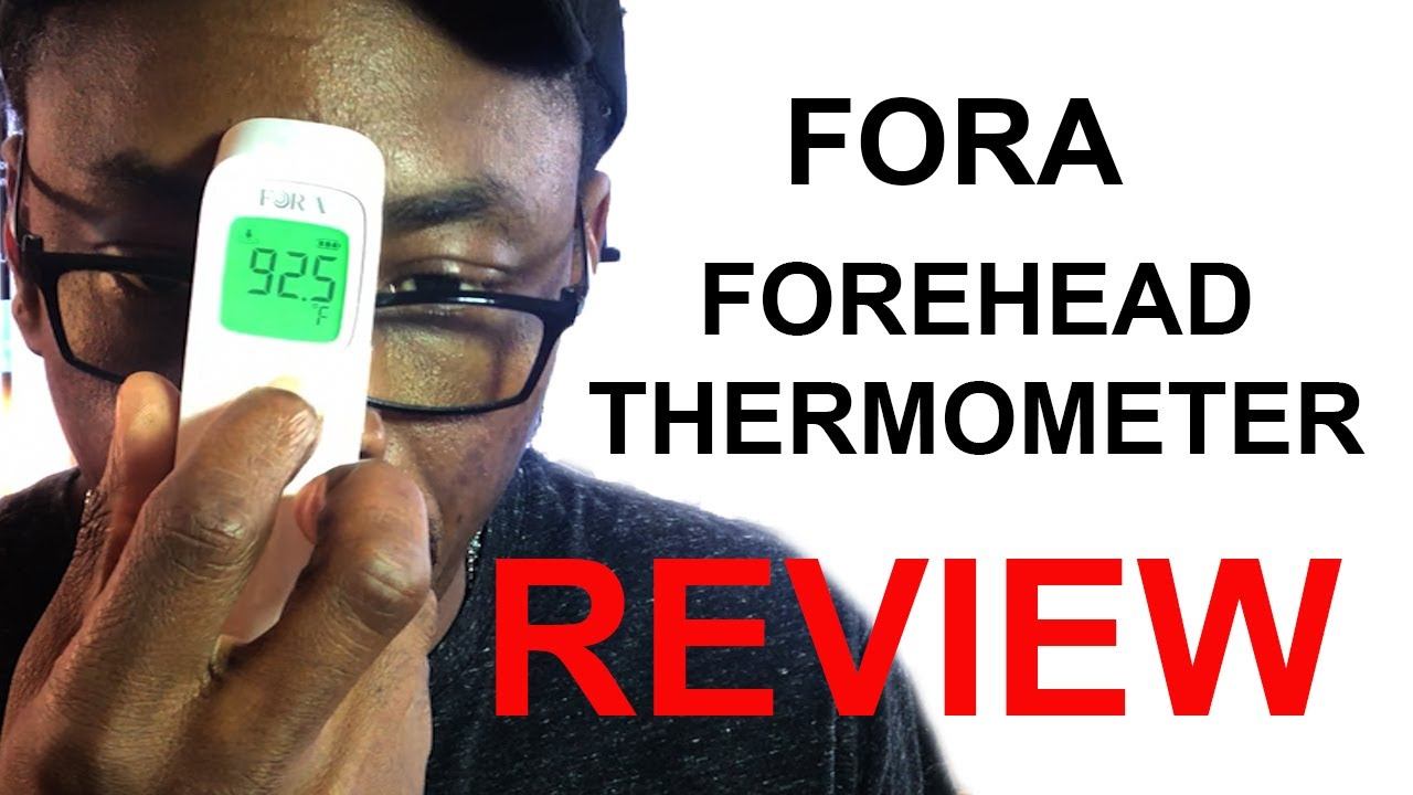 FORA IR42 non contact forehead thermometer reviewed. смотреть онлайн