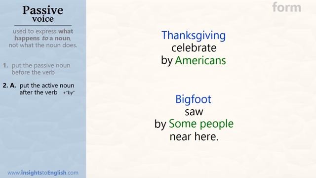 How to use the PASSIVE VOICE structure смотреть онлайн