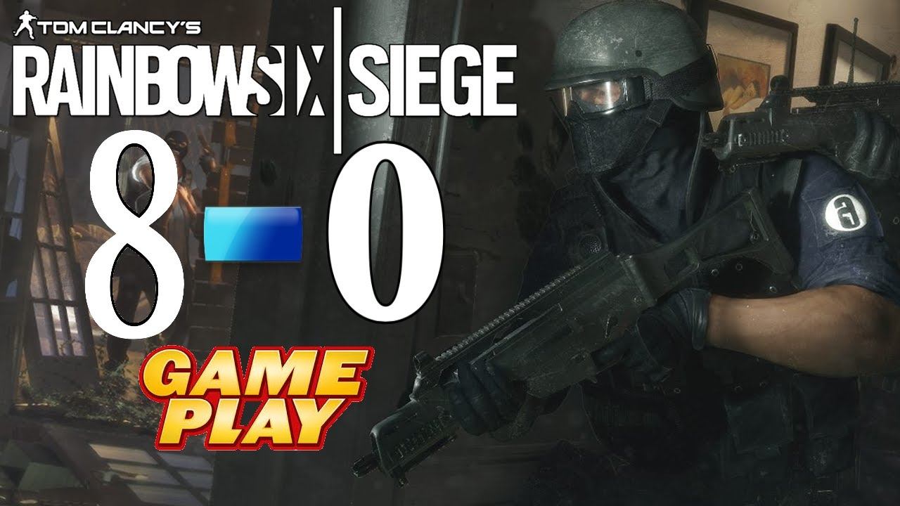 Rainbow Six Siege: | 8 - 0 Nearly A Flawless Victory смотреть онлайн