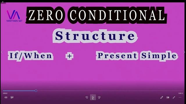 Zero Conditional Part 1 ( English Grammar) , Learn English смотреть онлайн
