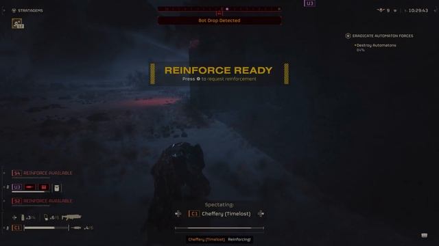 Helldivers 2 8K 60 FPS HDR MAIA ERADICATE AUTOMATON FORCES LEVEL 56 HELLDIVE DIFFICULTY смотреть онлайн
