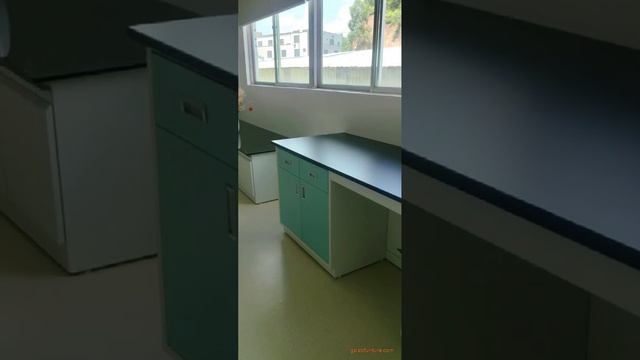 Lab Table Phenolic Worktop With Steel Cabinet смотреть онлайн