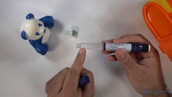 Flexpen demonstration for Novorapid and Levemir (not Novomix 30)