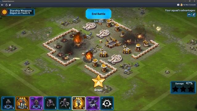 (15) Star Wars Commander Squad-War смотреть онлайн