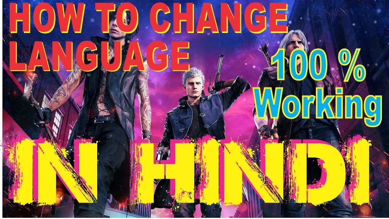 How to Change language of Devil May Cry 5 in HINDI смотреть онлайн