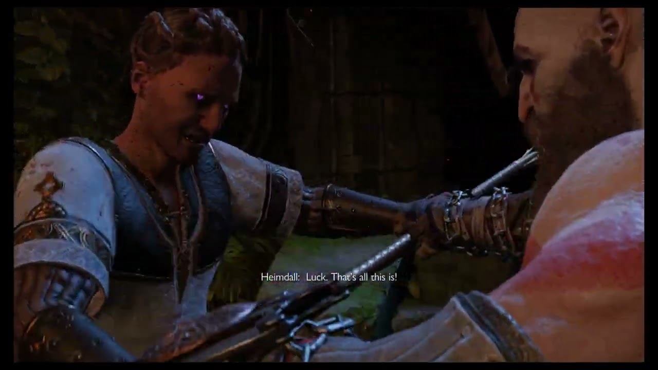 God of War Ragnarok Boss Fight PS5 4K UHD (Heimdall) смотреть онлайн