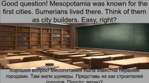 На университете - Простой диалог, разговор на английском для начинающих, Изучение английского #1