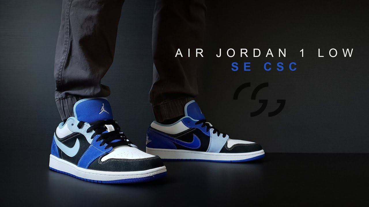 Air Jordan 1 Low SE CSC смотреть онлайн
