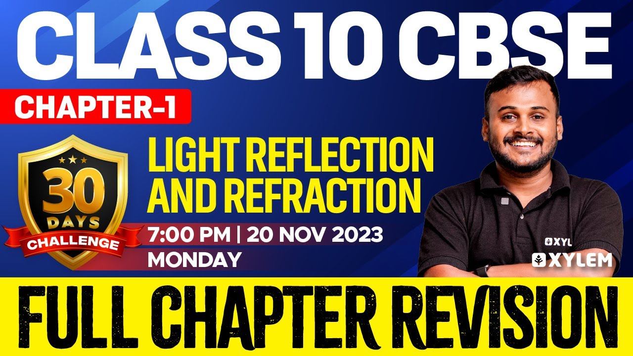 Class 10 CBSE - Physics - Light Reflection and Refraction | Xylem Class 10 CBSE смотреть онлайн