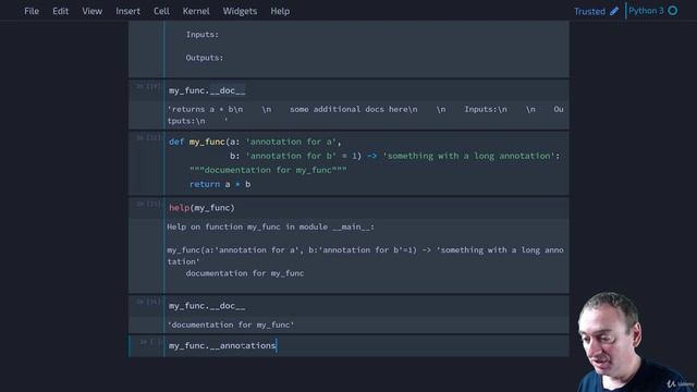 003 Docstrings and Annotations - Coding смотреть онлайн
