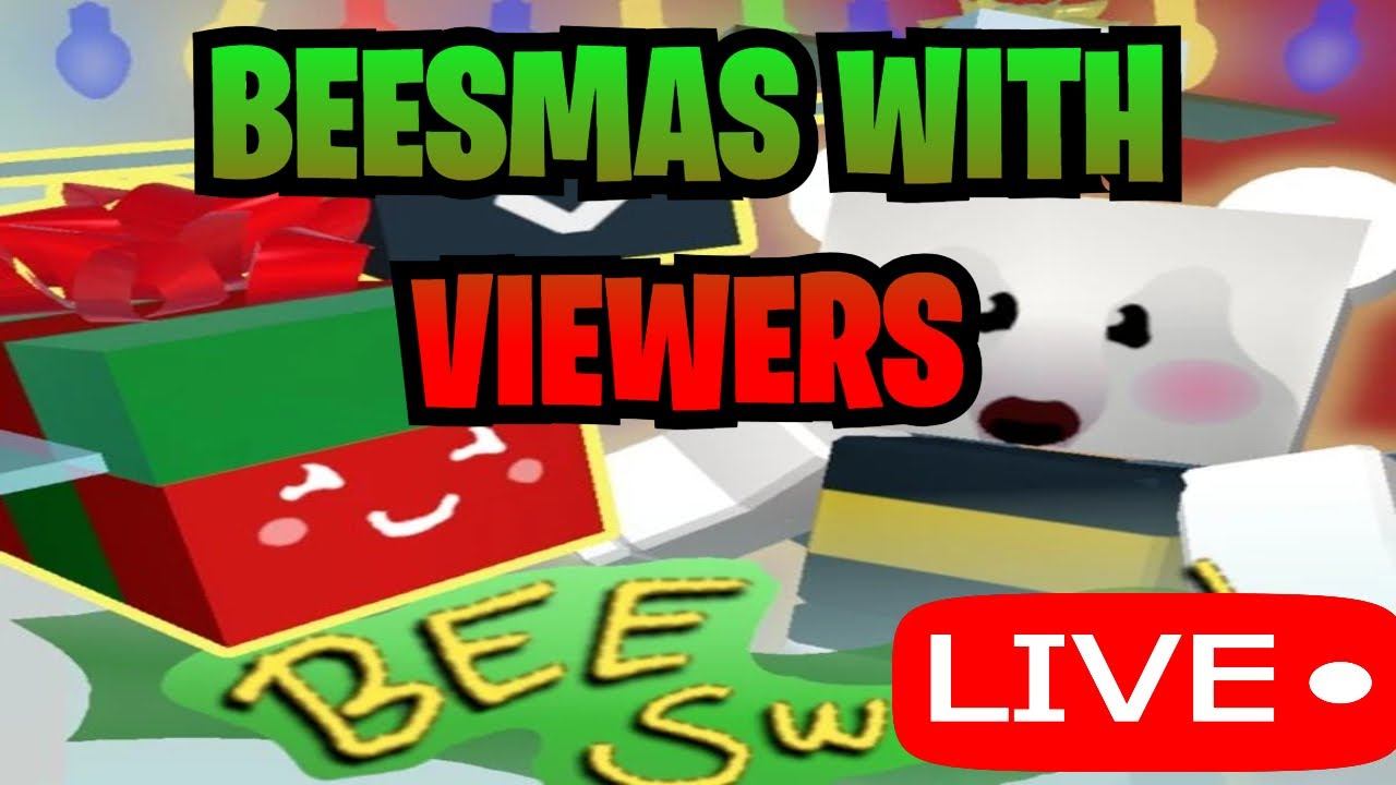 🔴LIVE🔴 Beesmas with viewers| Roblox Bee Swarm Simulator смотреть онлайн