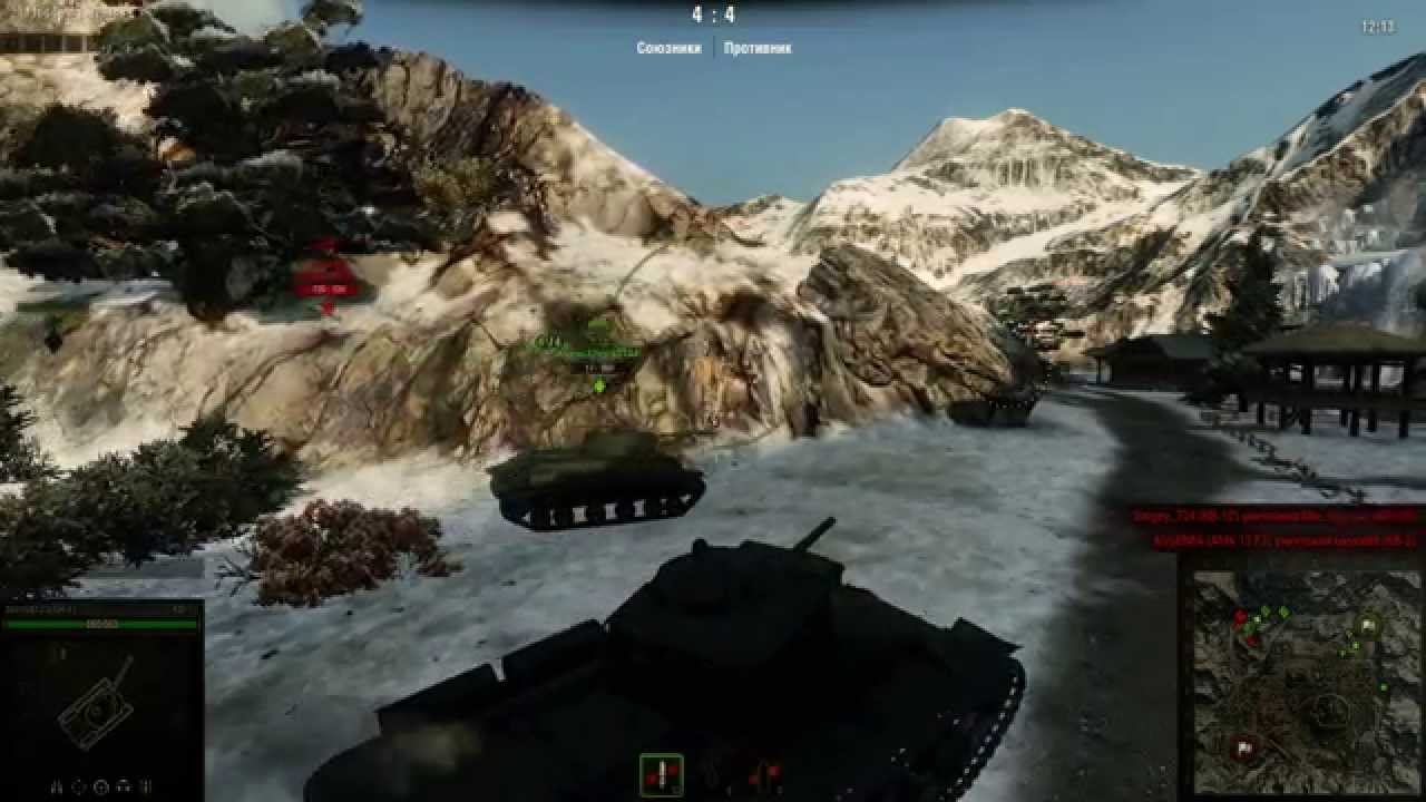 обзор КВ-1с (сток)world of tanks смотреть онлайн