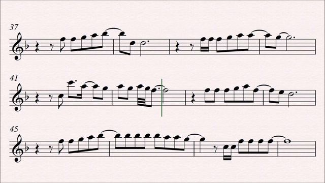 Power Of Love Eb Instrument Sheet Music смотреть онлайн