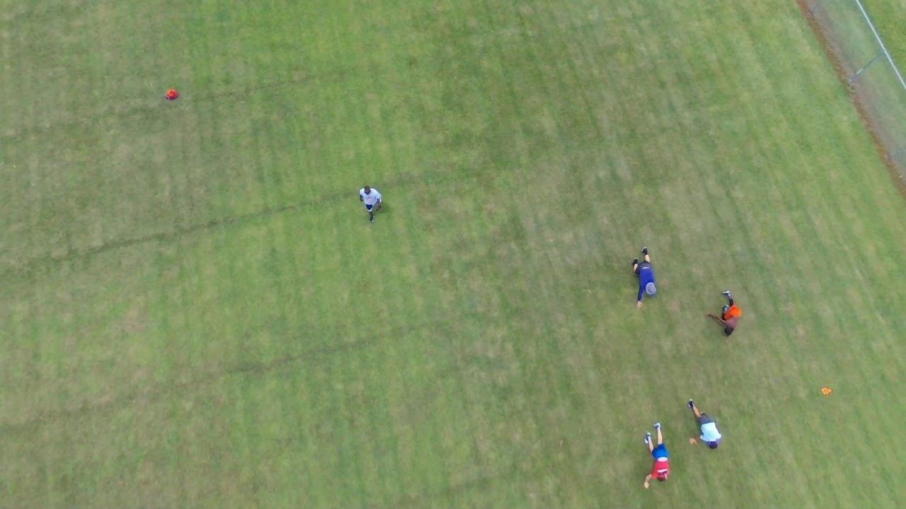 Birds Eye View Of The Tors Head Start Incoming Freshman Football Camp 08/09/18 смотреть онлайн