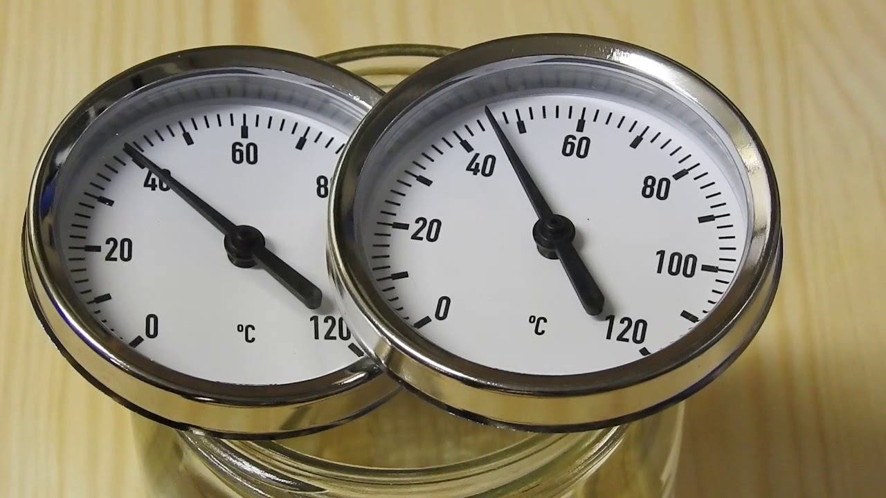Czas reakcji (bezwładność) termometru WIKA A50 смотреть онлайн
