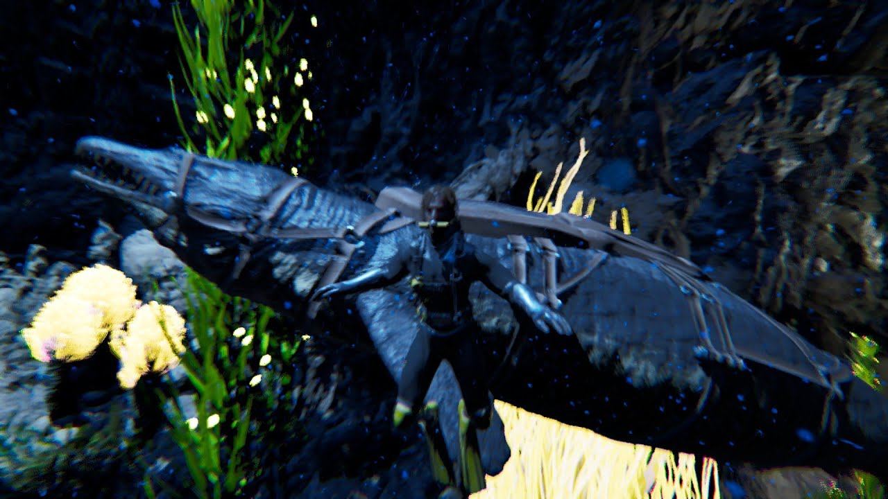 ARK: Survival Ascended Уроки выживания 3. #50 Идем в подводную пещеру. смотреть онлайн