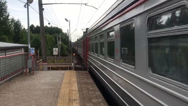 Электропоезд ЭД4М-0259 платформа 83 км смотреть онлайн