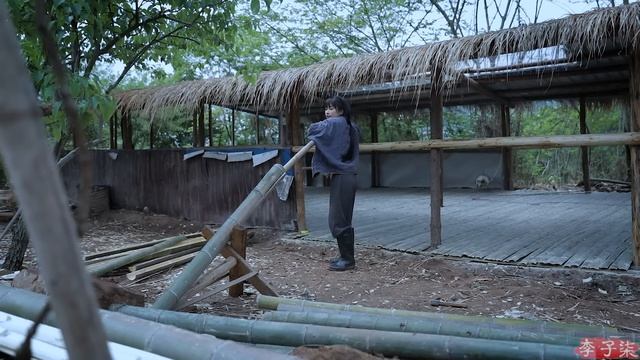 拿柴房造了一个森林衣帽间~I turned the Woodshed into a Forest-Themed Closet.丨Liziqi Channel смотреть онлайн