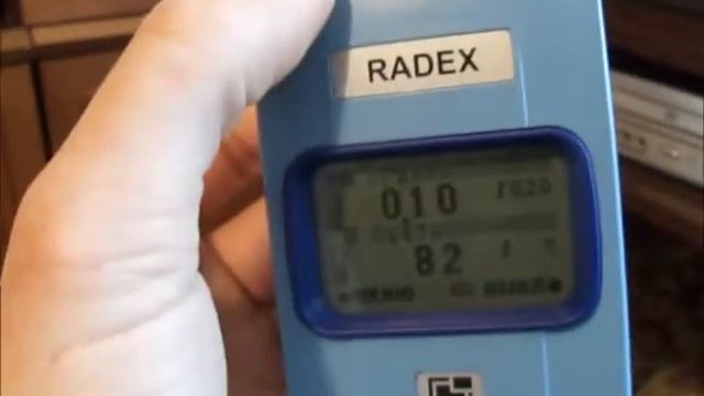 Radioactive Dust (Radon-222) & Radex RD1008