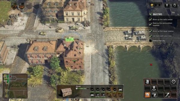 Sudden Strike 4 - Road To Dunkirk - Allied Campaign - Mission 1 - Battle of Ypres