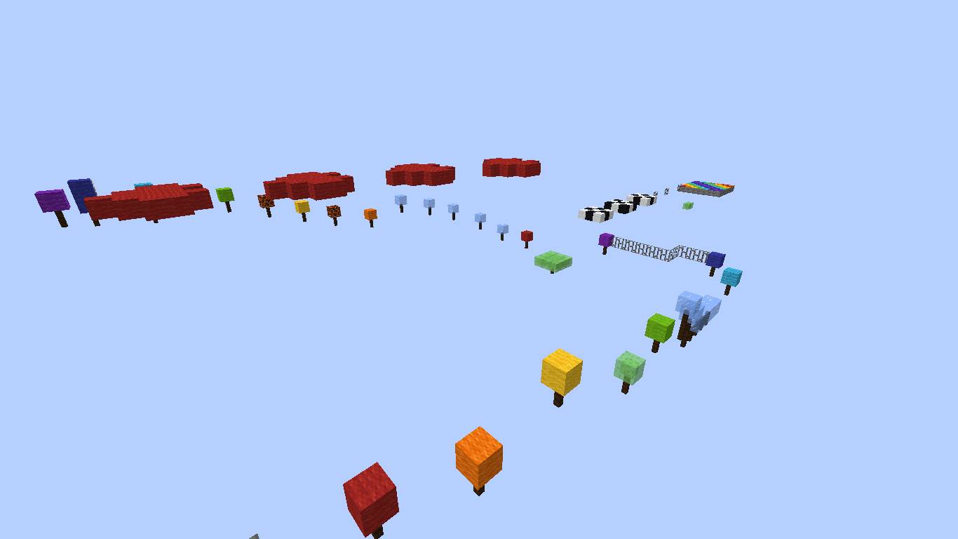 Прохождение паркур карты в Майнкрафте смотреть онлайн