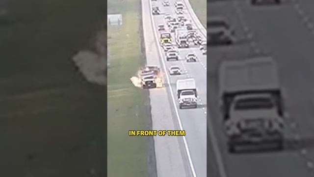 Dump Truck Veers Off Causes Explosion #DumpTruck #Explosion #RearEnd смотреть онлайн