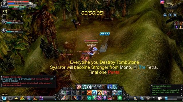 CABAL ONLINE (PH) Awakened Forbidden Island (AFI) Low AP/DP Solo Hard Mode /Jing Na / Penta Syarsor