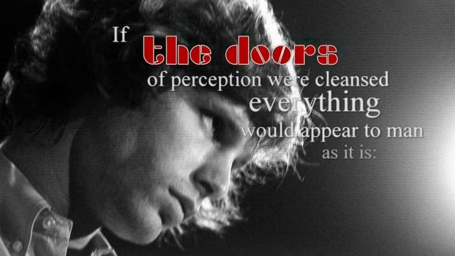 If the doors of perception were cleansed... (clip from When You're Strange)