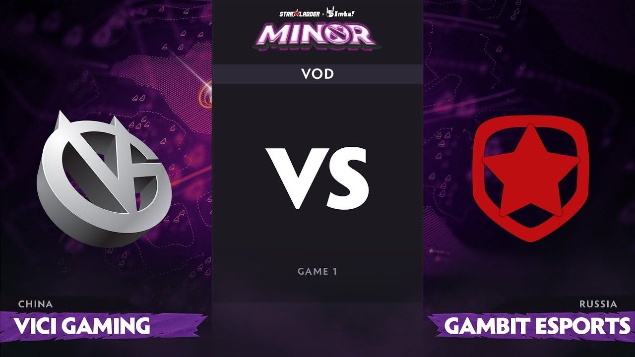 [RU] Vici Gaming vs Gambit, Game 1, StarLadder ImbaTV Dota 2 Minor, Group Stage смотреть онлайн