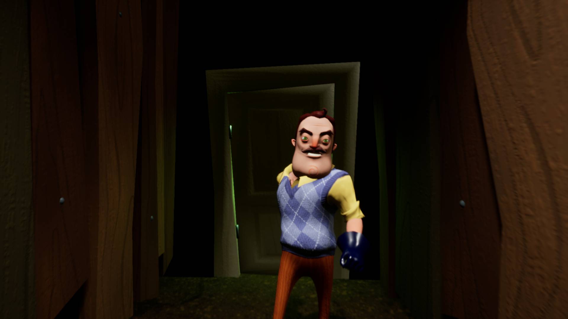 Я играю в Привет Сосед Hello Neighbor убегаю от соседа смотреть онлайн