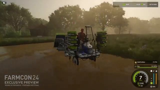 Farming Simulator 25 I НОВЫЕ КОМБАЙНЫ и САЖАЛКА РИСА#fs25 #farmingsimulator25 #farmingsimulator смотреть онлайн